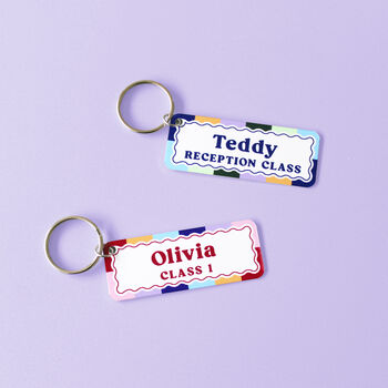 Personalised Name Tag For School Bag, 2 of 4