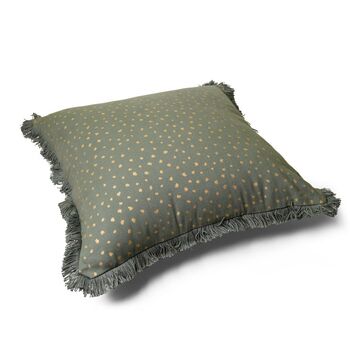 Mirage Dots Recycled Cotton Cushion Cover, 5 of 5