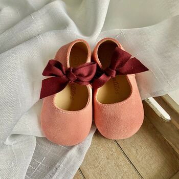 Rosa Suede Baby Shoes With Keepsake Box, 2 of 6