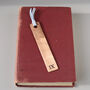 9th Anniversary Copper Bookmark. Available In A Choice Of Designs, thumbnail 7 of 11