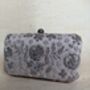 Light Pink Handcrafted Rectangular Clutch Bag, thumbnail 8 of 11