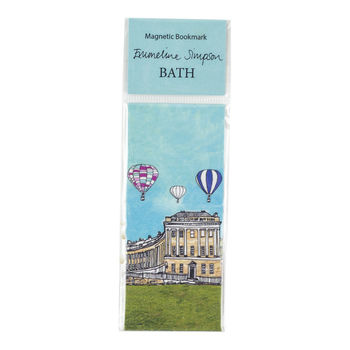 Royal Crescent Bath Magnetic Bookmark, 2 of 3