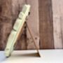 Oval Green Painted Photo Frame 5x6 Inch Vintage Style Home Decor, thumbnail 7 of 8