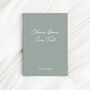 Custom Text Personalised Notebook, thumbnail 1 of 10