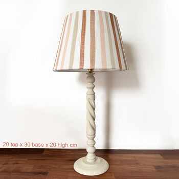 Multi Striped Pastel Lampshade, 2 of 7