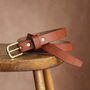 Leather Belt One Inch Wide, thumbnail 1 of 4
