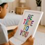 'Be True To You' Watercolour Print, thumbnail 1 of 5