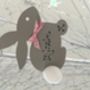 Easter Bunny Hanging Decoration, thumbnail 2 of 3