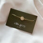 18 K Plated Gold Mother Of Pearl Compass Bracelet, thumbnail 3 of 3