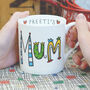 Personalised Mum Mug, Fine Bone China, thumbnail 1 of 4