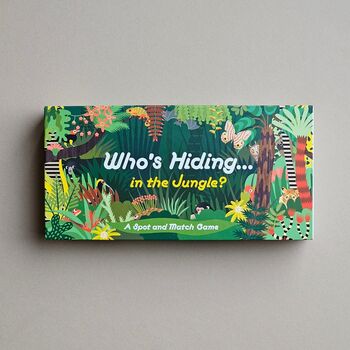 Who's Hiding In The Jungle? A Spot And Match Game, 2 of 3