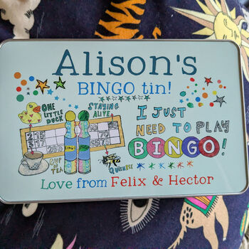 Personalised Bingo Tin, 2 of 9