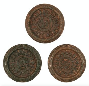 Vintage Iron Weight Candleholder, 3 of 3