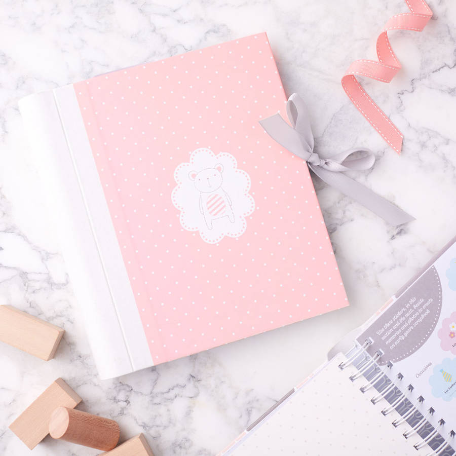 baby girl journal by the contemporary home