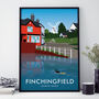 Finchingfield Windmill Art Print, thumbnail 2 of 4