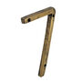 Five Inch Antique Brass House Numbers, thumbnail 8 of 10