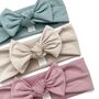 Stretch Topknot Bow Headband Essential Set, thumbnail 1 of 4