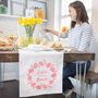 Personalised 'Easter With The…' Table Runner, thumbnail 1 of 5