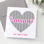 Personalised Love Mum Card, thumbnail 1 of 2