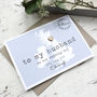 Personalised 'To My Husband' On Our Wedding Day Card, thumbnail 1 of 5