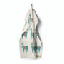 Mistletoe Llama Organic Tea Towel, thumbnail 2 of 6