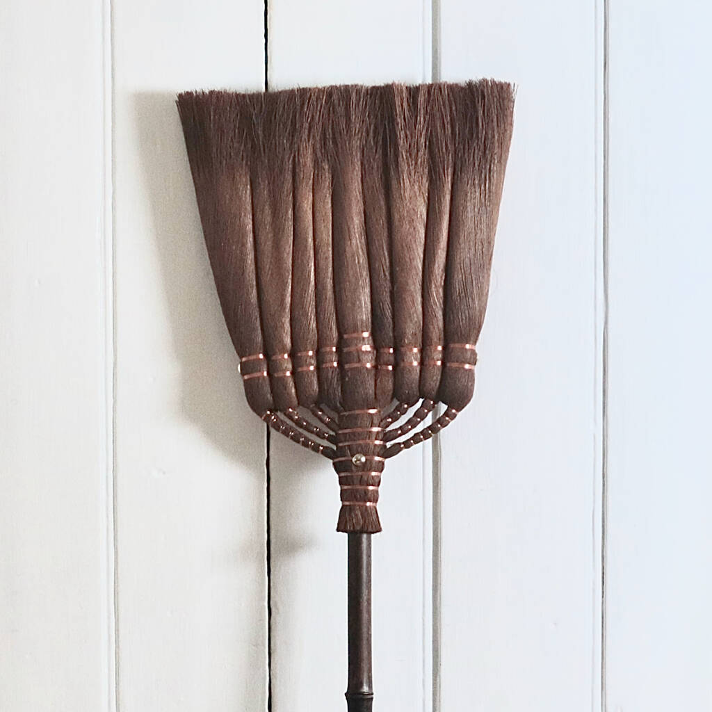 Handmade Japanese Palm Broom 125cm By two persimmons