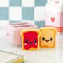 Kawaii Toast Salt And Pepper Shakers, thumbnail 1 of 2