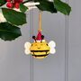 Bee Hanging Bell Decoration, thumbnail 6 of 6