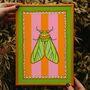 Moth Art Print, thumbnail 1 of 4