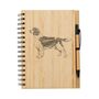 Personalised English Springer Spaniel Engraved Notebook And Pen Set, thumbnail 1 of 2
