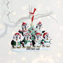 Personalised Penguin Family Christmas Decoration, thumbnail 4 of 4