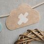 Cloud Shaped Garland In Pastel Pink, Blue And Beige, thumbnail 10 of 12