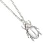 Personalised Sterling Silver Chafer Beetle Necklace, thumbnail 2 of 4