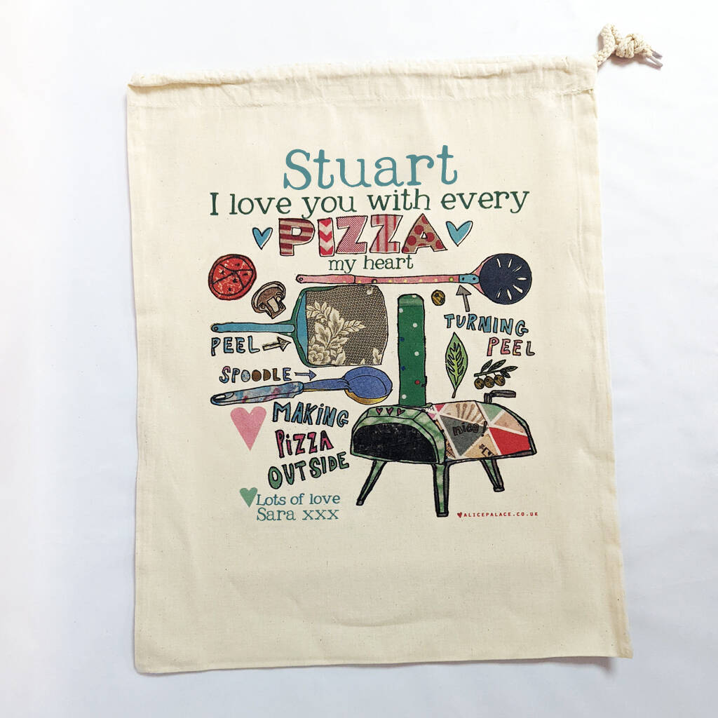 Personalised Pizza Oven Tools Bag, 1 of 12