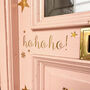 Christmas Word Door Stickers, thumbnail 1 of 6