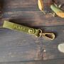 Personalized Leather Clasp Keyring And Keychain, thumbnail 11 of 11