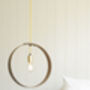 Wooden Ceiling Pendant, thumbnail 2 of 9