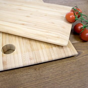 Personalised King Of The Kitchen Bamboo Chopping Board, 3 of 3