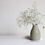 Ceramic Mini Flower Vases Pack Of Three, thumbnail 4 of 4