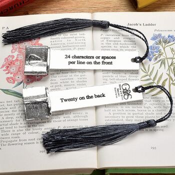 Design Your Own Personalised Blank Booklovers Bookmark, 4 of 6
