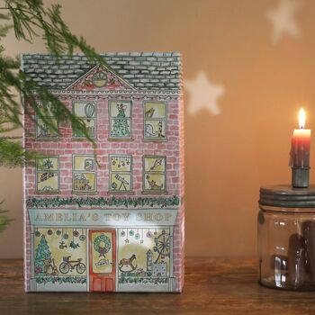 Personalised Fill Your Own Toy Shop Advent Calendar, 2 of 8