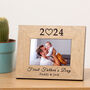 First Fathers Day Wood Frame 6x4, thumbnail 1 of 2