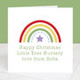 Nursery Or Preschool Personalised Christmas Card, thumbnail 3 of 6