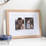Double Photo Paper Anniversary Print, thumbnail 1 of 3