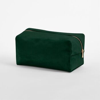Bridesmaid Velvet Toiletry And Accessory Case, 6 of 10