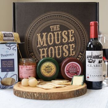 Classic Red Wine And Cheese Hamper, 2 of 4