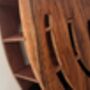 Portable Wooden Remote Caddy, Dark Walnut Wood, thumbnail 6 of 7