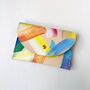 Hand Painted Card Purse With Slots, thumbnail 2 of 6