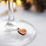 Set Of 10 Personalised Wooden Name Wine Glass Charms, thumbnail 1 of 3
