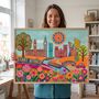 Manchester Custom Skyline Print, thumbnail 3 of 4